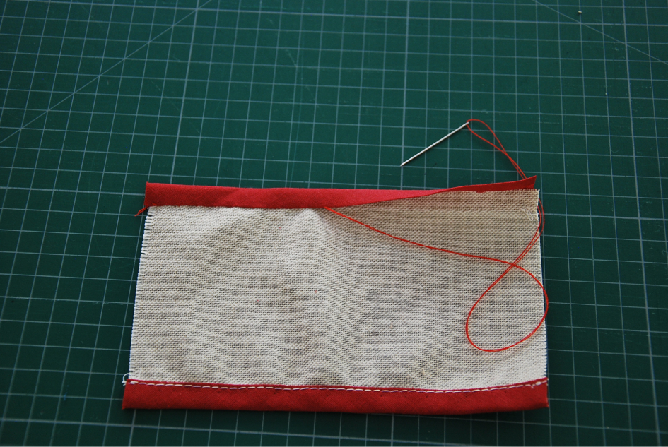 Našití šikmého proužku (7)